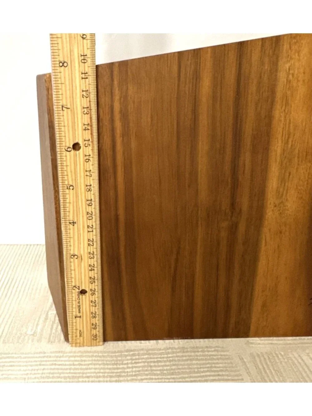 Cangshan Wood Knife Block Asymmetrical Freestanding 5 Slots  Walnut